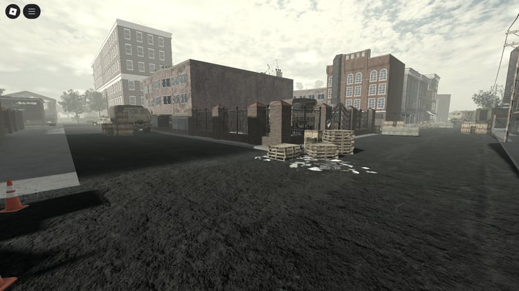 Roblox destroyed city map Project Black Summer