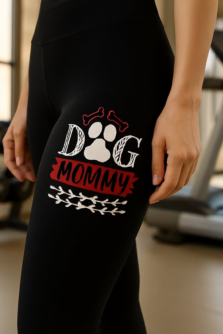 Dog Mommy Printable Designs for Proud Pet Parents Leggings