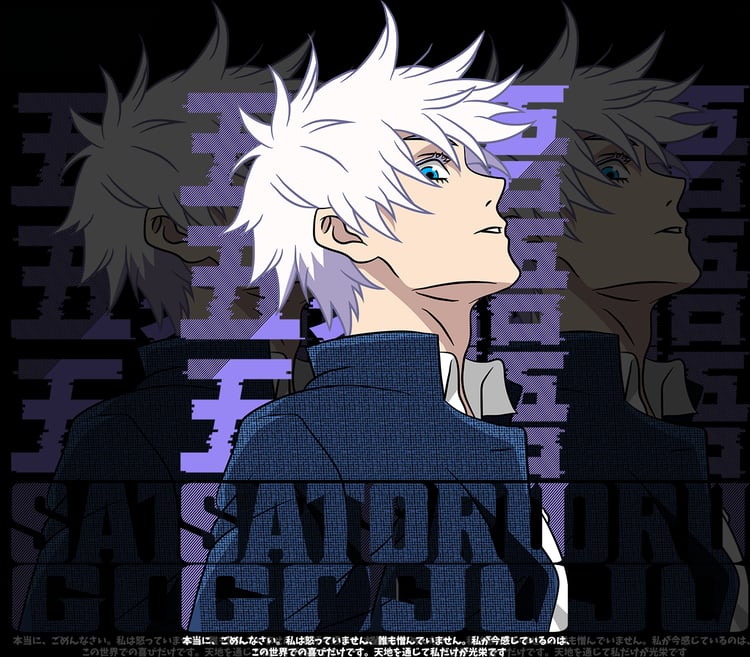 DESIGN ANIME Satoru Gojo | Jujutsu Kaisen