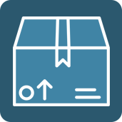 Box icon – fully editable designs in Canva & Photoshop