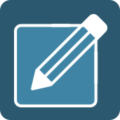 Pencil icon – portfolio showcase of past projects