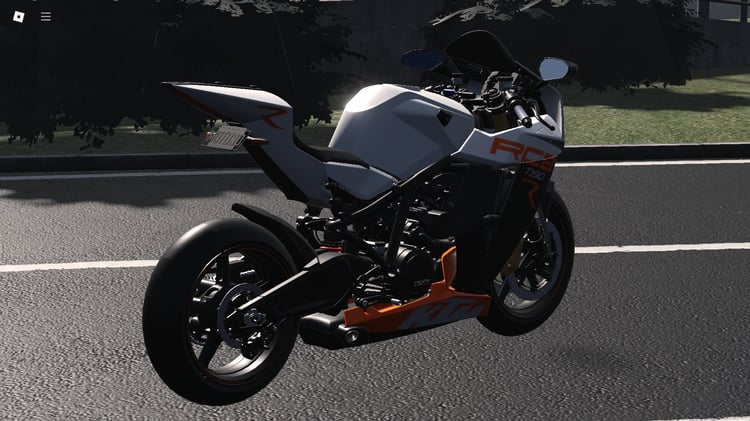 Fully functional Roblox sportbike asset