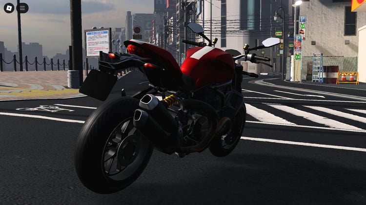 Fully functional Roblox sportbike KTM 1190 RC8 R