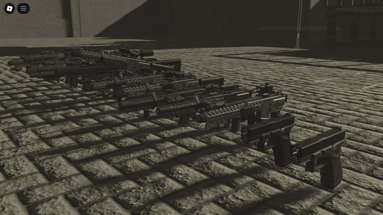 HK416 Roblox assault rifle model from bundle