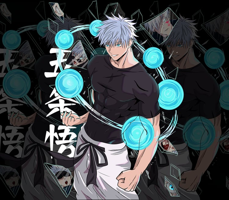 DESIGN ANIME Satoru Gojo | Jujutsu Kaisen