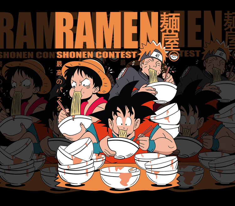 DESIGN ANIME  ramen