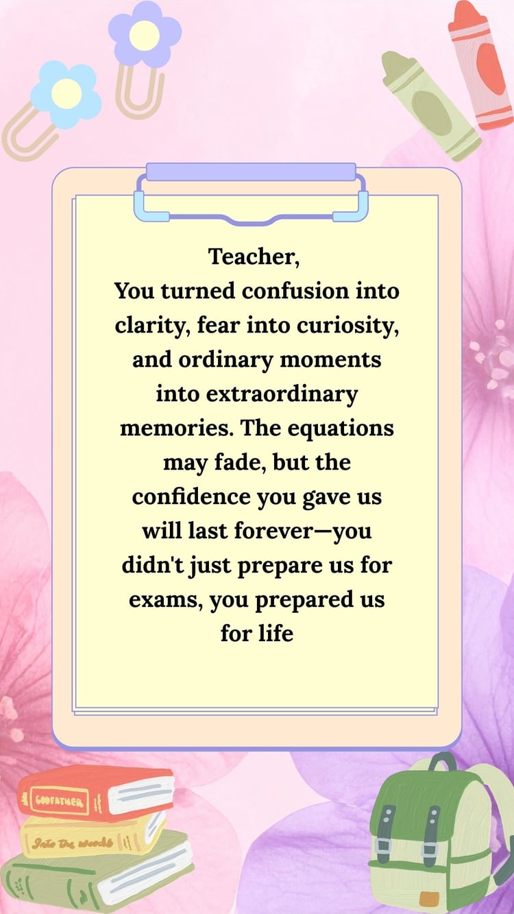 “Digital animated Teachers’ Day greeting card