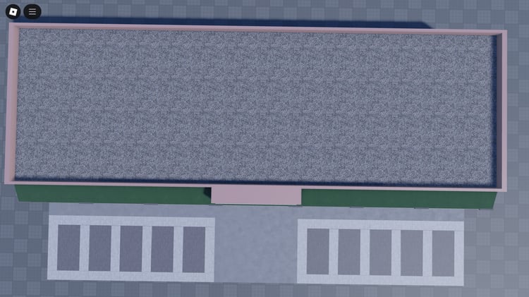 Shopping mall decorative building Roblox asset