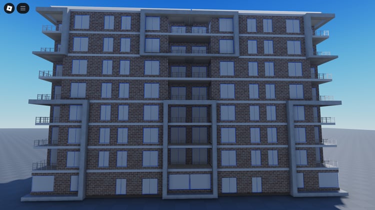 Roblox decorative building model