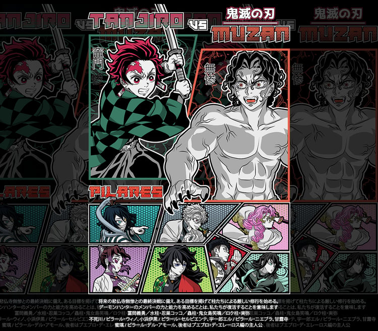 DESIGN ANIME Demon Slayer