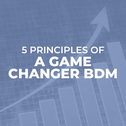 5 PRINCIPLES OF A GAME CHANGER BDM 2-DAY INTENSIVE WORKSHOP Become the trusted partner clients return to, by building credibility, value, and long-term relationships.      For BDMs, success isn’t just about closing deals, it’s about becoming the trusted partner clients return to and recommend. This intensive workshop equips you to create lasting value, build deep trust, and lead client relationships that consistently grow.