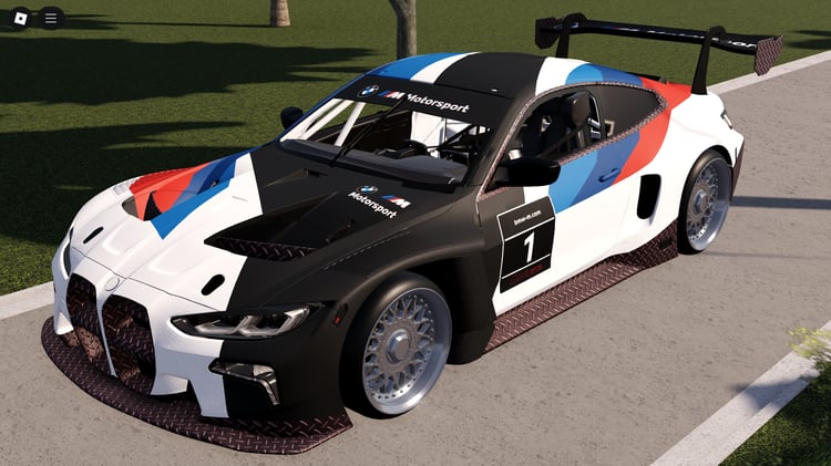 Roblox BMW M4 GT3 2022 racing car