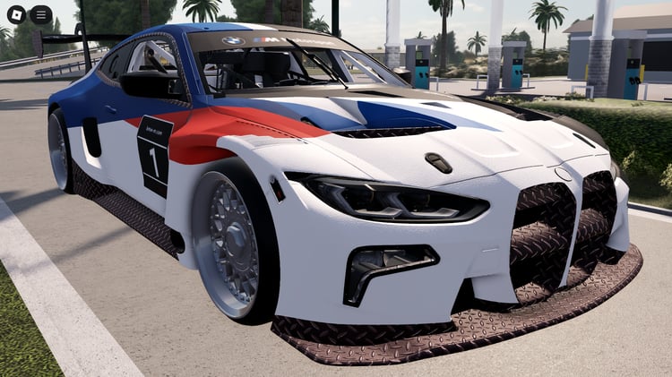 Roblox racing car BMW M4 GT3 2022
