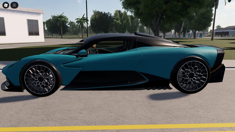 Detailed Aston Martin Valhalla Roblox Studio prop