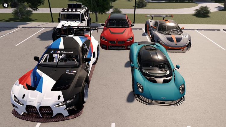 Roblox BMW M2 G87 2023 M Performance sports car