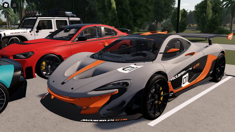 Roblox BMW M4 GT3 2022 racing vehicle