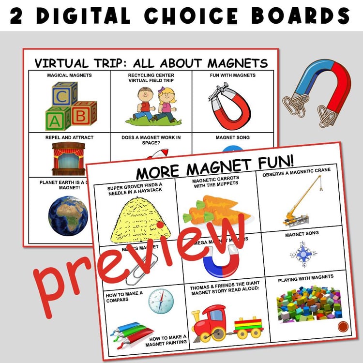 All About Magnets Virtual Field Trip Activity Science Digital Resource