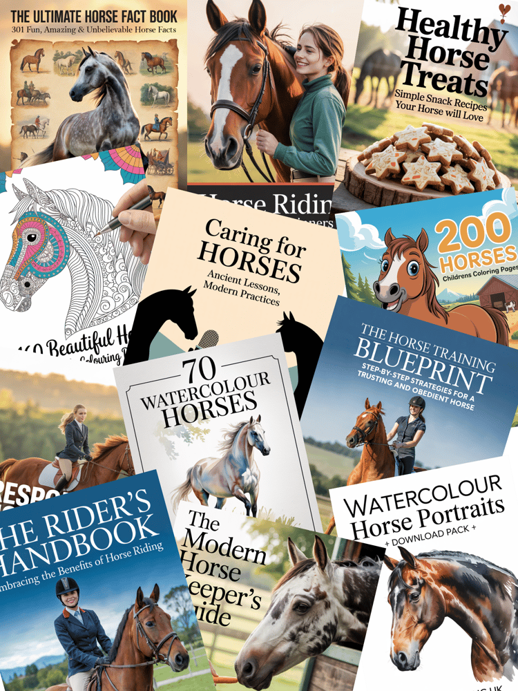 Equestrian Mega Bundle | 12 Horse Lover Ebooks for Training, Care & Fun