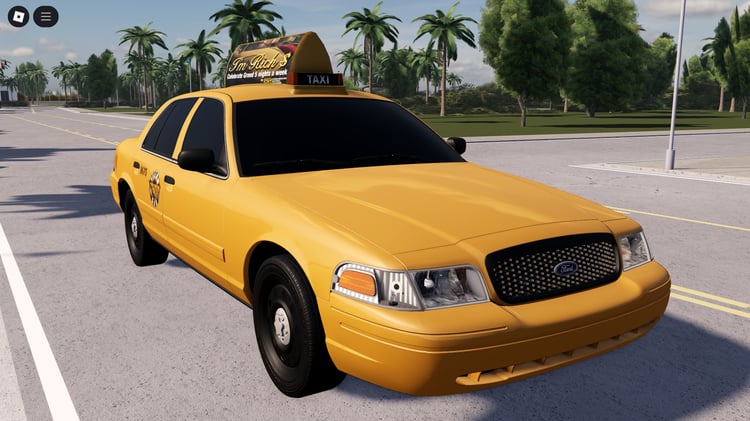 Roblox [ZDS] 2011 Ford Crown Victoria NYPD Taxi working model