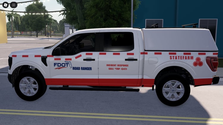 Roblox [ZDS] FDOT 2023 Ford F-150 working truck