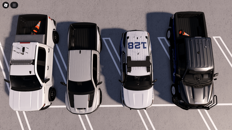 Roblox 2023 Ford F-150 Police Responder vehicle model