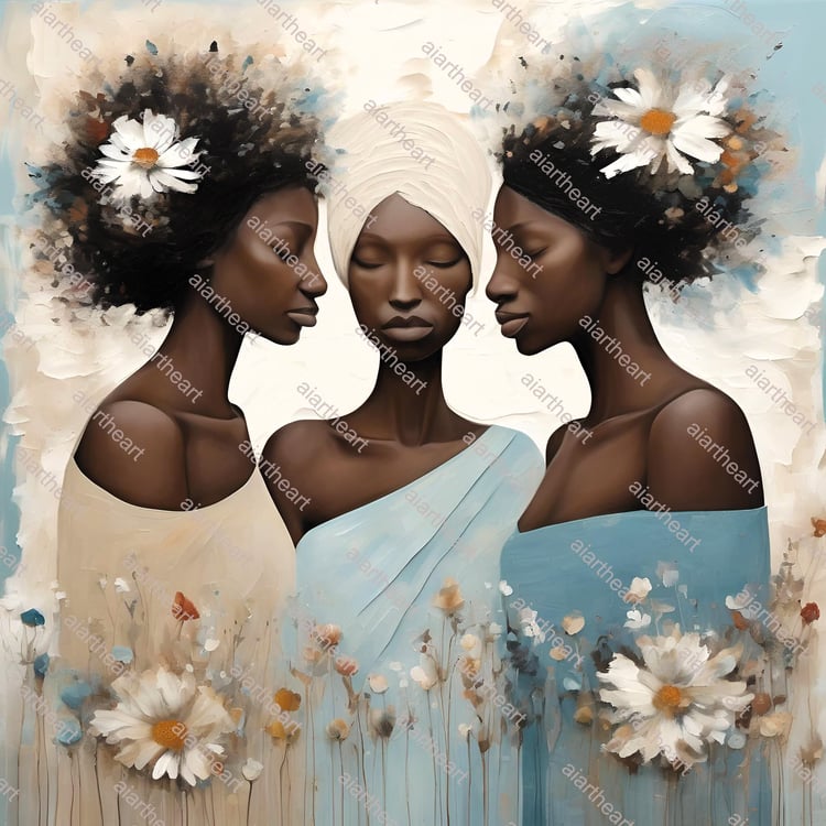 Ai Art  -  Meeting of minds - bringing forth hope design