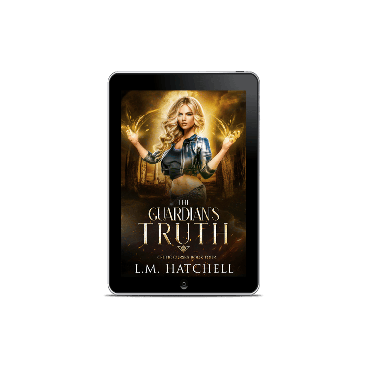 Ebook mockup of The Guardian's Truth by L.M. Hatchell