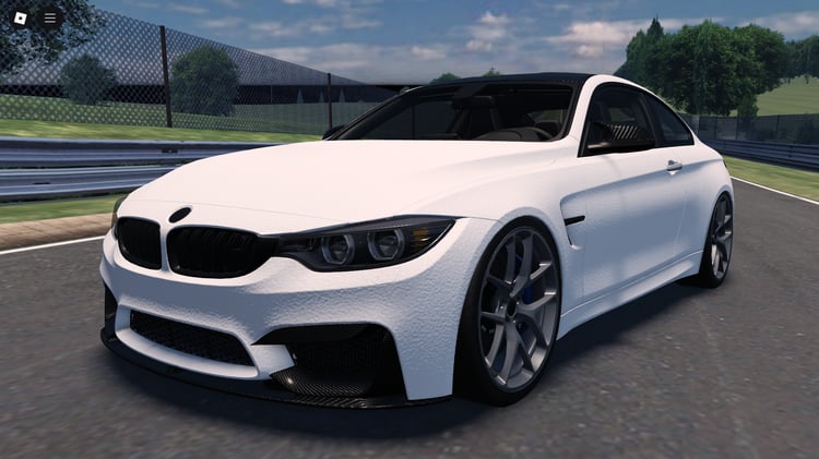 BMW M4 F82 front view in Roblox