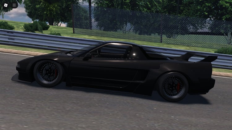 Openable doors of Honda NSX 1990