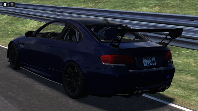 Openable doors of BMW M3 E92