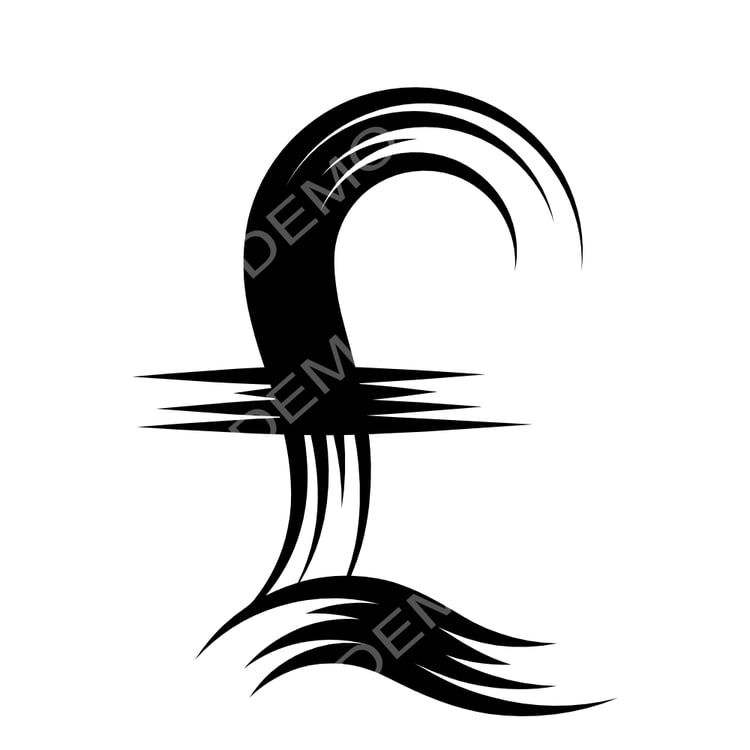 Calligraphy pound Sign