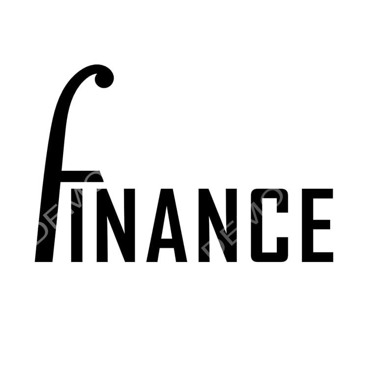 Finance lettering