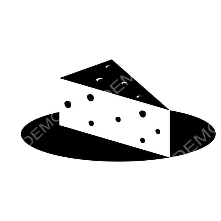 symbol piece of cheese