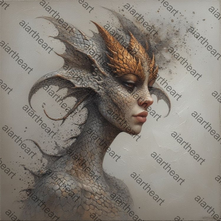 Ai art Dragon Lady design