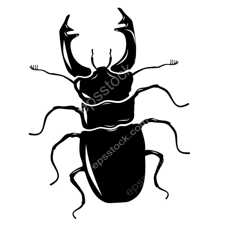 stag beetle symbol