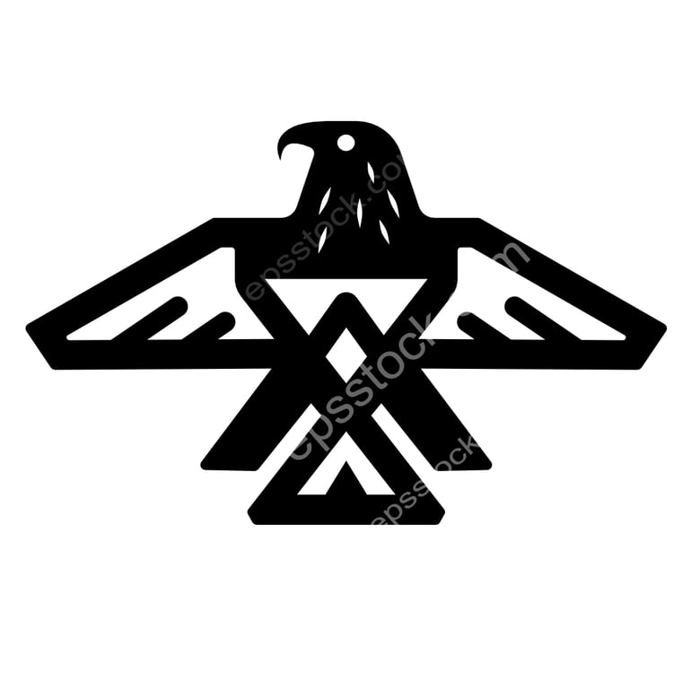 Native American Thunderbird Symbol
