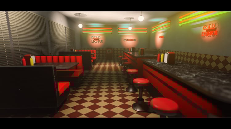 GameGuru MAX Diner Pack