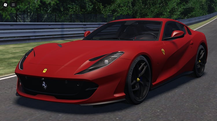 Roblox Ferrari 812 Superfast front view