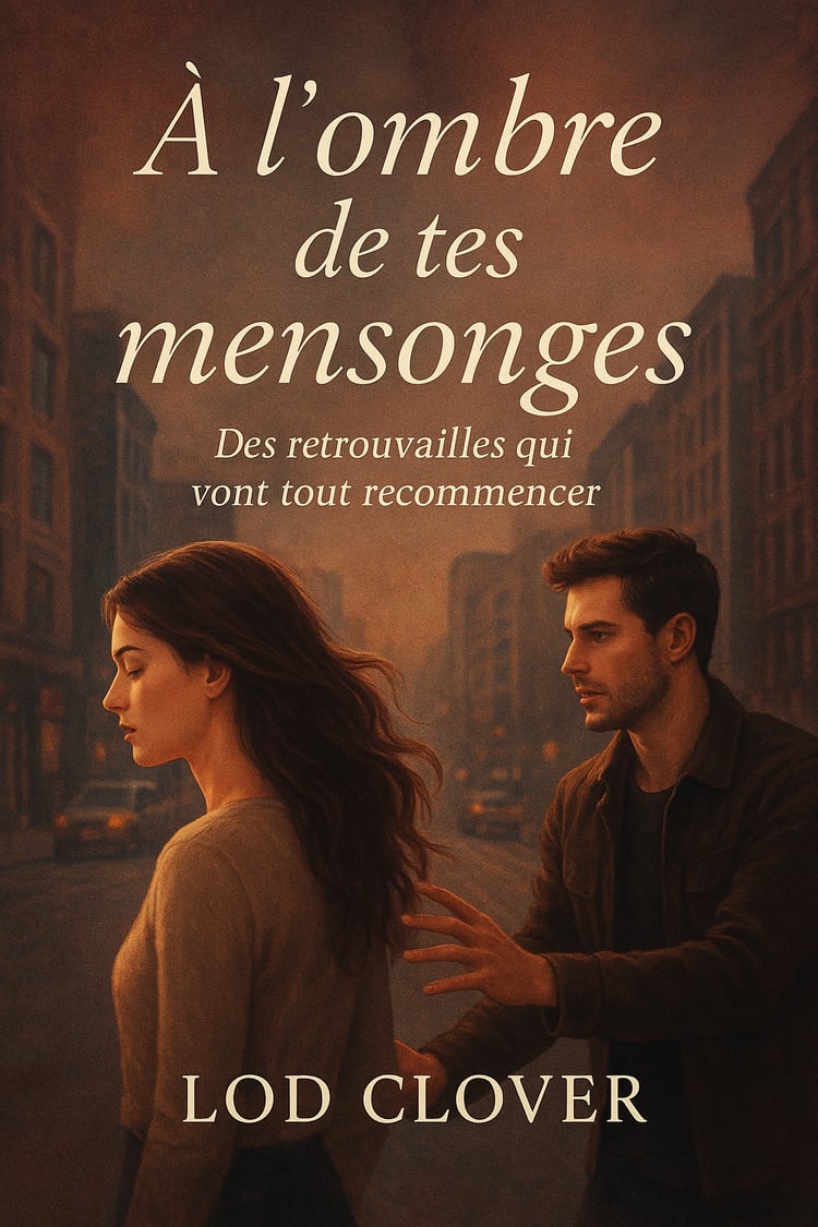 une femme contrariée qui sen va et un homme essaye de la retenir, sous les lumières tamisées de Londres