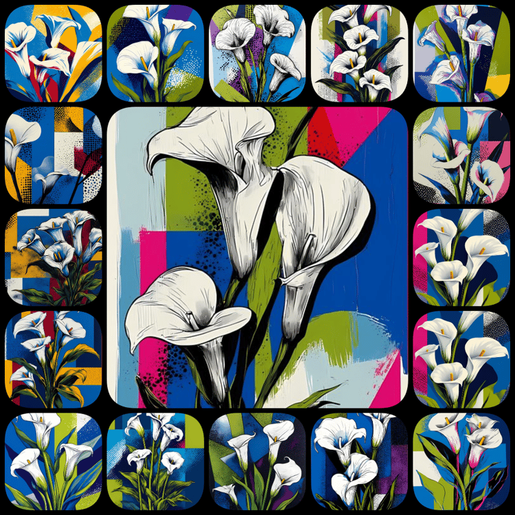 Discover 170 high-resolution blue flower art images in diverse styles including cyberpunk, graffiti, abstract, pop art, and textured oil paintings. Available in multiple sizes and formats for creative use.. blue flower art, high resolution flower images,