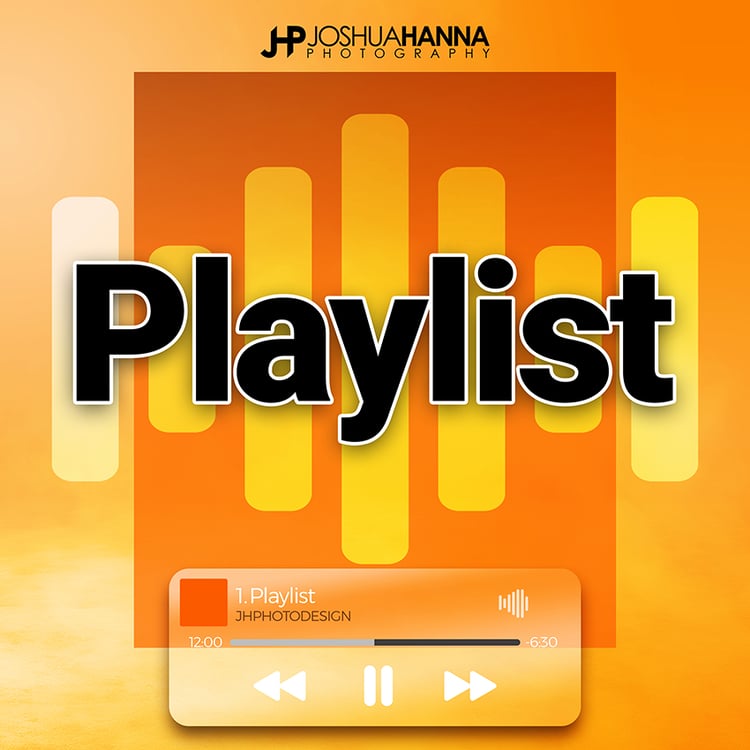 Playlist, Photoshop Design, Layered Template, Sports, Volume, Seniors, Team Photos, Photo Day, Schools, T&I, Epic, Modern, Clean