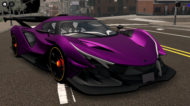 Roblox Apollo Intensa Emozione hypercar front view