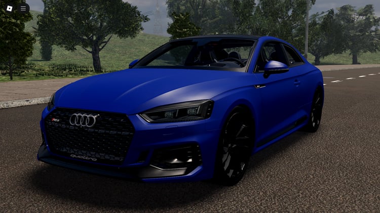 Roblox 2019 Audi RS5 Coupe front view