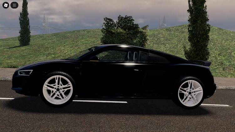 Audi R8 with openable doors in Roblox