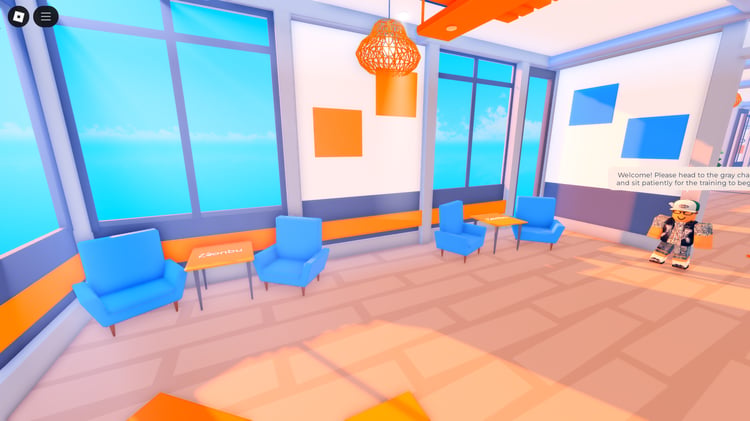 Interactive NPCs in KONBU Training Center Roblox