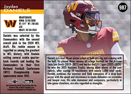 1995 Skybox Impact Football Homage Photoshop PSD Templates