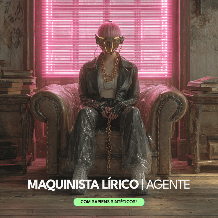 Maquinista Lírico Agente Criador de letras Sapiens Sintéticos