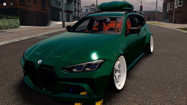 Roblox BMW M3 G81 Touring Tuned front view