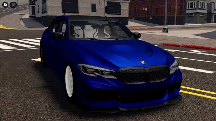 Roblox BMW M340i Drag front view
