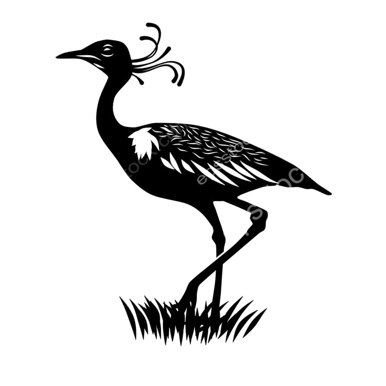 Lesser Florican bird